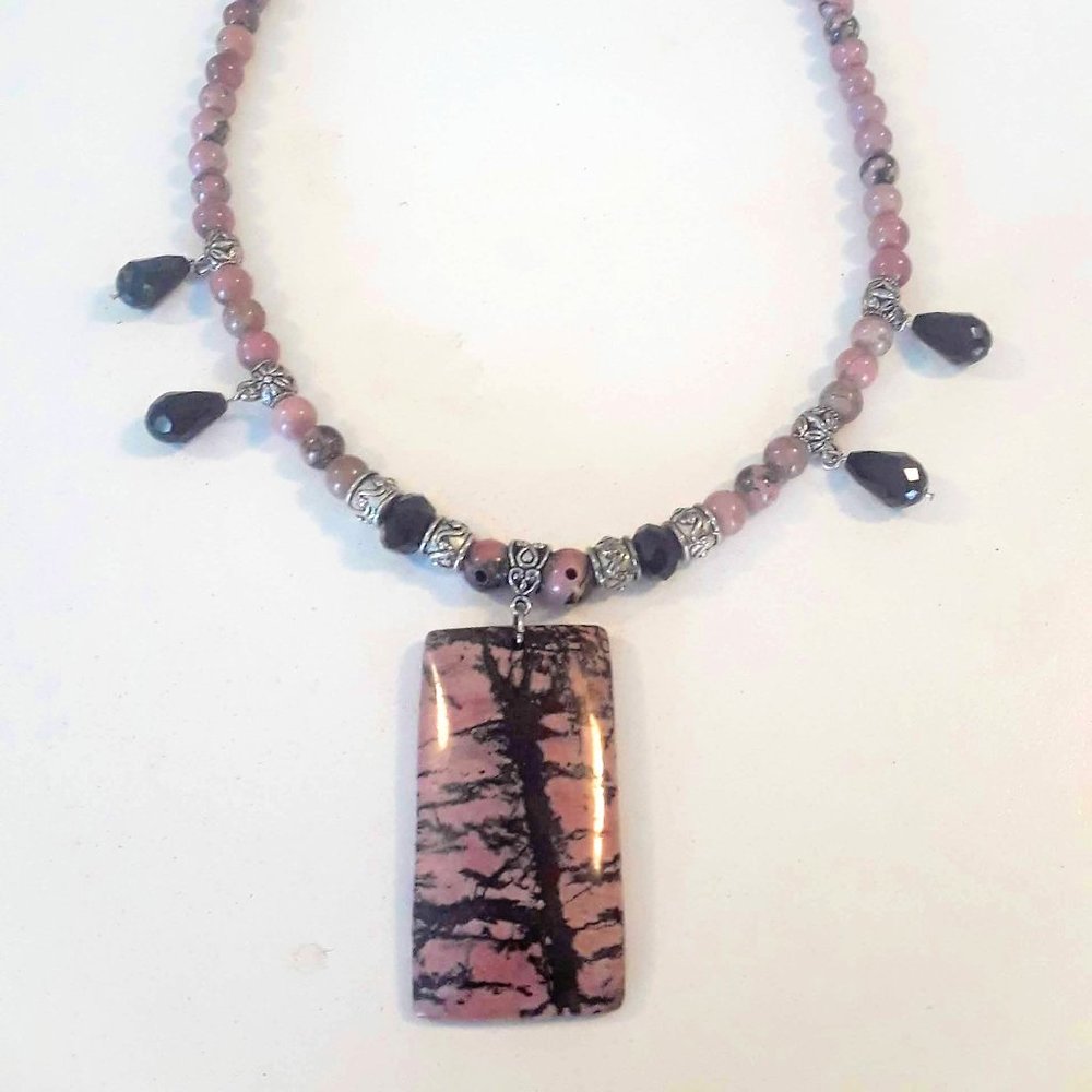 Rhodochrosite Necklace